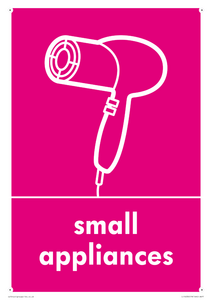 IJ14030: Recycling - small appliances hairdryer