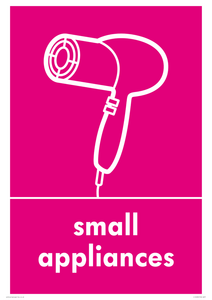 IJ14030: Recycling - small appliances hairdryer
