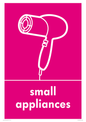 IJ14030: Recycling - small appliances hairdryer