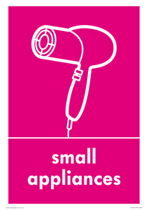 IJ14030: Recycling - small appliances hairdryer