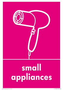 IJ14030: Recycling - small appliances hairdryer