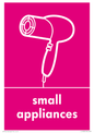IJ14030: Recycling - small appliances hairdryer