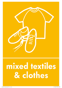 IJ1424: Recycling - Mixed Textiles & Clothes