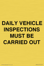 IM7265: DAILY VEHICLE INSPECTIONS MUST BE CARRIED