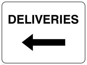 IR576: deliveries arrow left