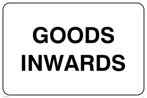 IR577: goods inwards