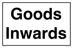 IR577: goods inwards