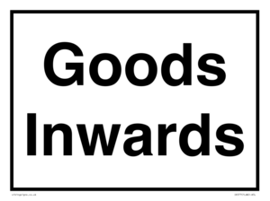 IR577: goods inwards