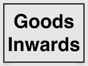 IR577: goods inwards