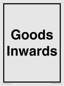 IR577: goods inwards