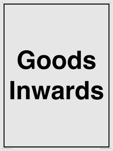 IR577: goods inwards