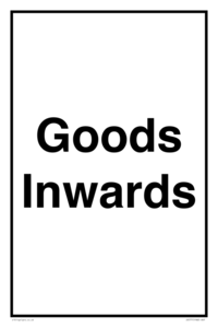 IR577: goods inwards