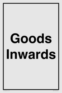IR577: goods inwards