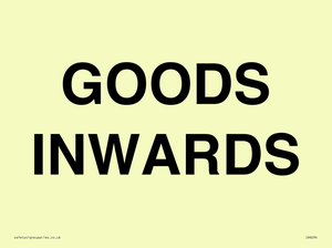 IR6294: GOOD INWARDS