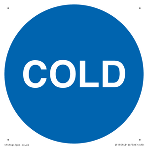 IT15514: COLD in blue circle