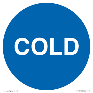 IT15514: COLD in blue circle