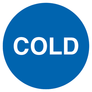 IT15514: COLD in blue circle