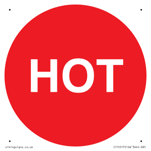IT15517: HOT in red circle