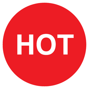 IT15517: HOT in red circle