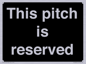 IV10004: This pitch is reserved