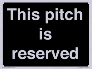 IV10004: This pitch is reserved