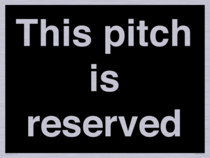 IV10004: This pitch is reserved