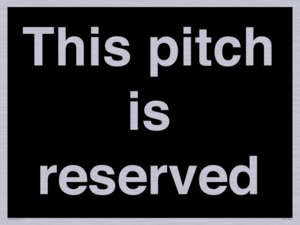 IV10004: This pitch is reserved