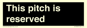 IV10004: This pitch is reserved