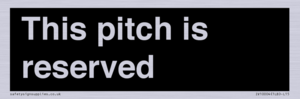 IV10004: This pitch is reserved