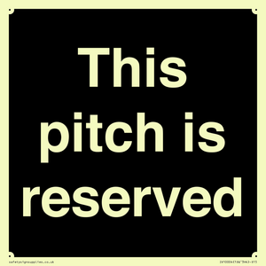 IV10004: This pitch is reserved