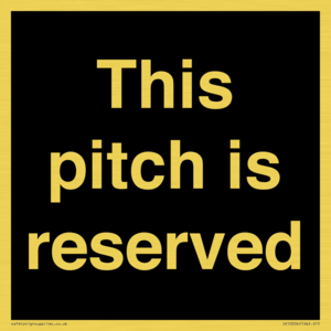 IV10004: This pitch is reserved