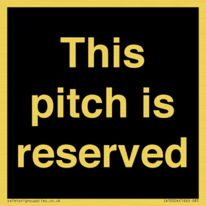 IV10004: This pitch is reserved
