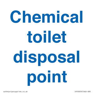IV10005: Chemical toilet disposal point