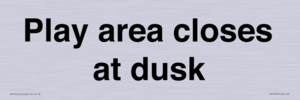 IV10015: Play area closes at dusk