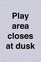 IV10015: Play area closes at dusk