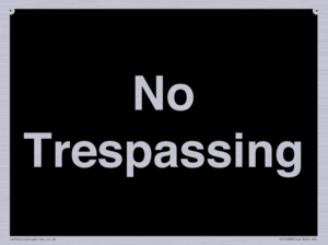 IV10388: No Trespassing