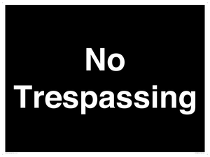 IV10388: No Trespassing