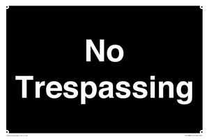 IV10388: No Trespassing