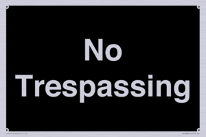 IV10388: No Trespassing
