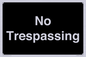 IV10388: No Trespassing