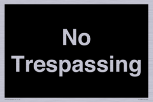 IV10388: No Trespassing