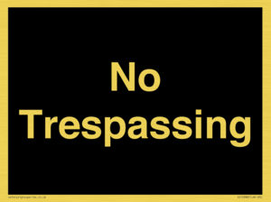 IV10388: No Trespassing