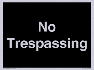 IV10388: No Trespassing