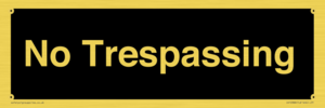IV10388: No Trespassing