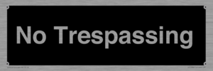 IV10388: No Trespassing