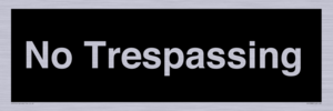 IV10388: No Trespassing