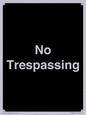 IV10388: No Trespassing