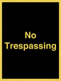 IV10388: No Trespassing