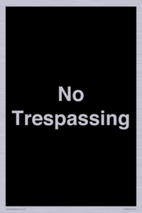 IV10388: No Trespassing