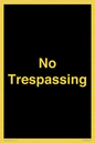 IV10388: No Trespassing
